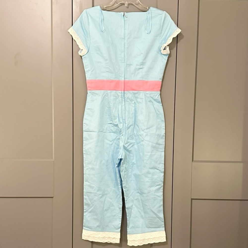 The Dress Shop Disney Toy Story 4 Little Bo Peep Jumpsuit Only Costume NWT Small - Picture 2 of 9